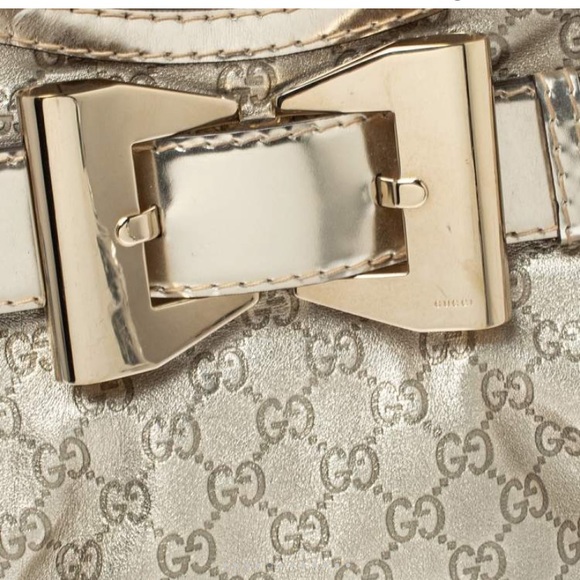 Gorgeous Authentic Gucci Guccissima Queen Bag - Picture 12 of 12